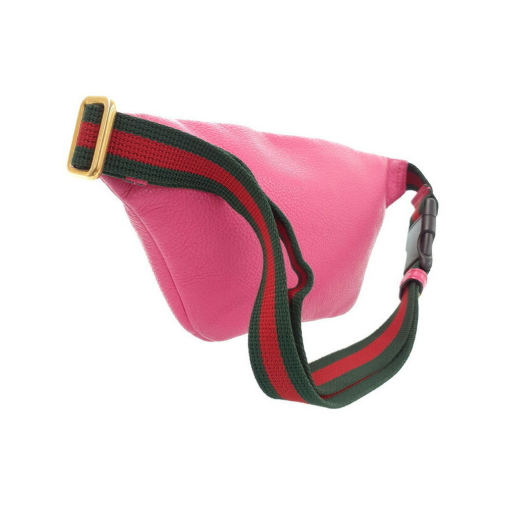 Gucci Crossbody Leather Bag Bum Body Belt